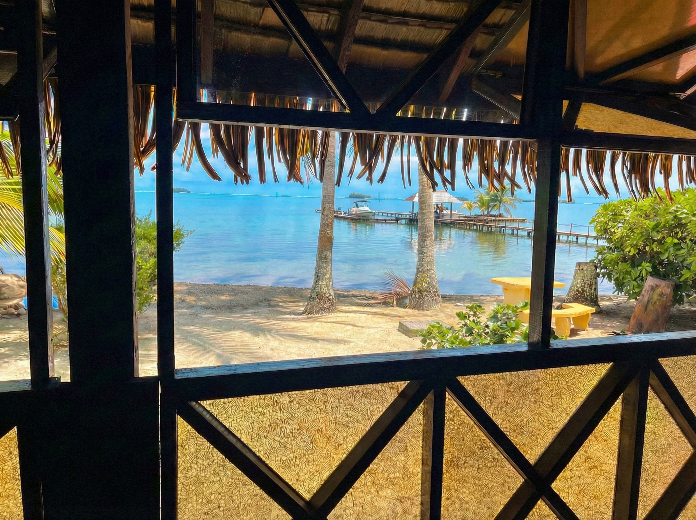 Terrasse du bungalow Pilotis Tradition